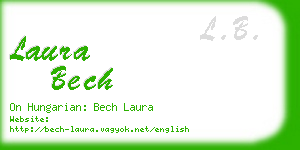 laura bech business card